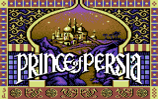 Prince of Persia (Homebrew) — Title screen